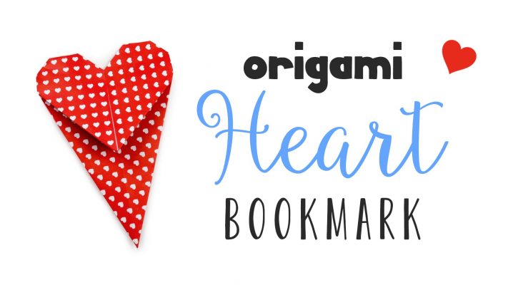 Cách Gấp Bookmark Hình Trái Tim Origami Bằng Giấy