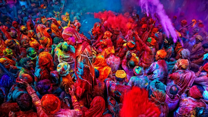 Lễ hội Holi Festival - Ấn Độ