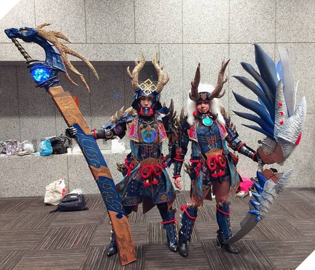 Bộ đôi cosplay Monster Hunter xuất sắc nhất trong sự kiện toàn thế giới World Cosplay Summit  3