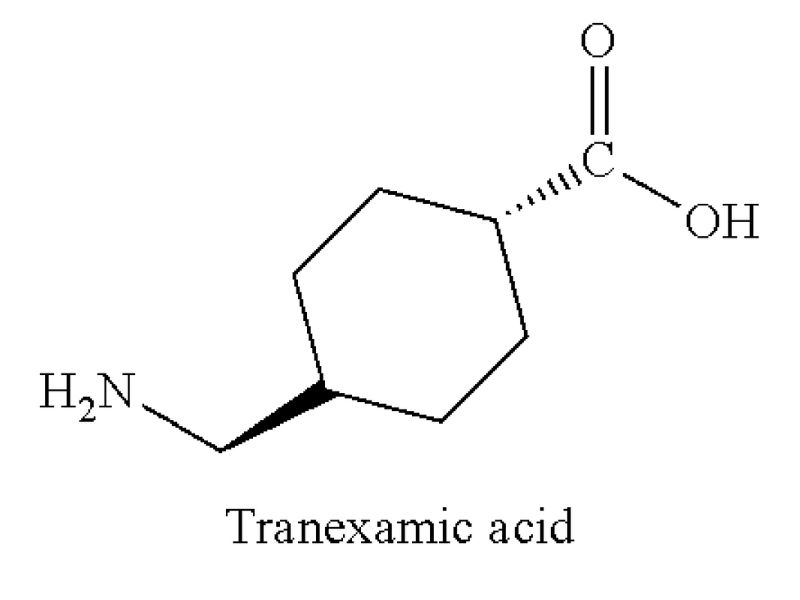 Trannexamic acid ức chế hoạt động của enzyme tyrosinase