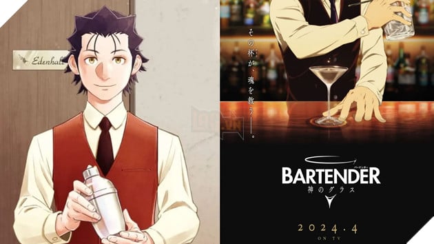 Bartender: Glass of God Anime chính thức ra mắt Anime mới vào tháng 4/2024 3