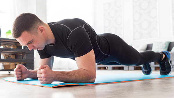 Bài tập Plank giúp giãm mở 2 bên hông cho nữ và nam