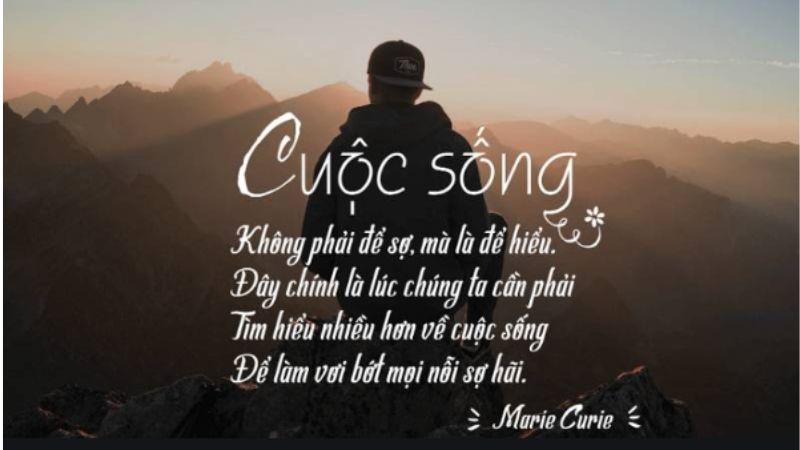 Câu nói hay về cuộc sống