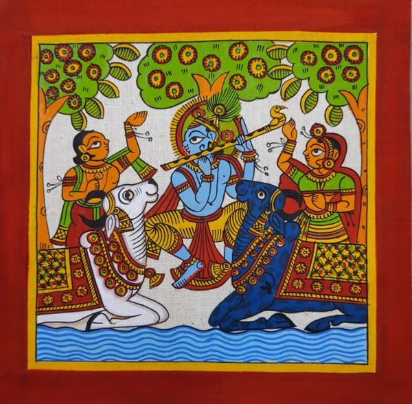 Phad là truyền thống vẽ tranh tường thuật từ Rajasthan