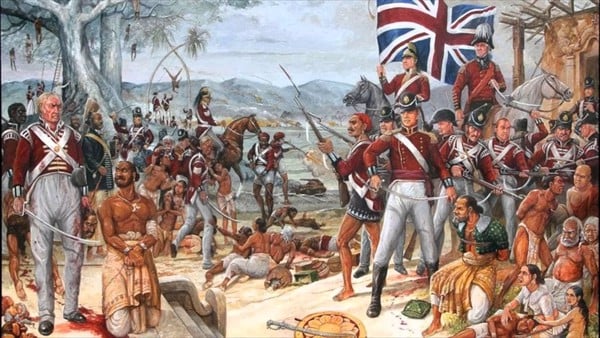 Người Anh bị coi là kẻ cướp bóc tài nguyên của người Ấn Độ