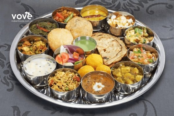 Món ăn ở Ấn Độ thường có màu sắc rất rực rỡ