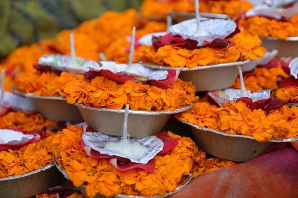Hoa trong tôn giáo Ấn Độ đóng vai trò quan trọng