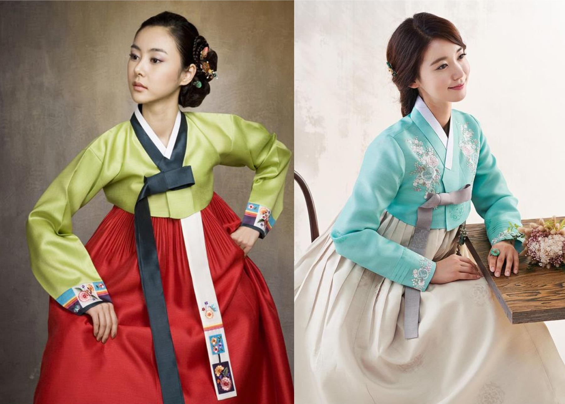 Màu sắc của Hanbok Hàn Quốc