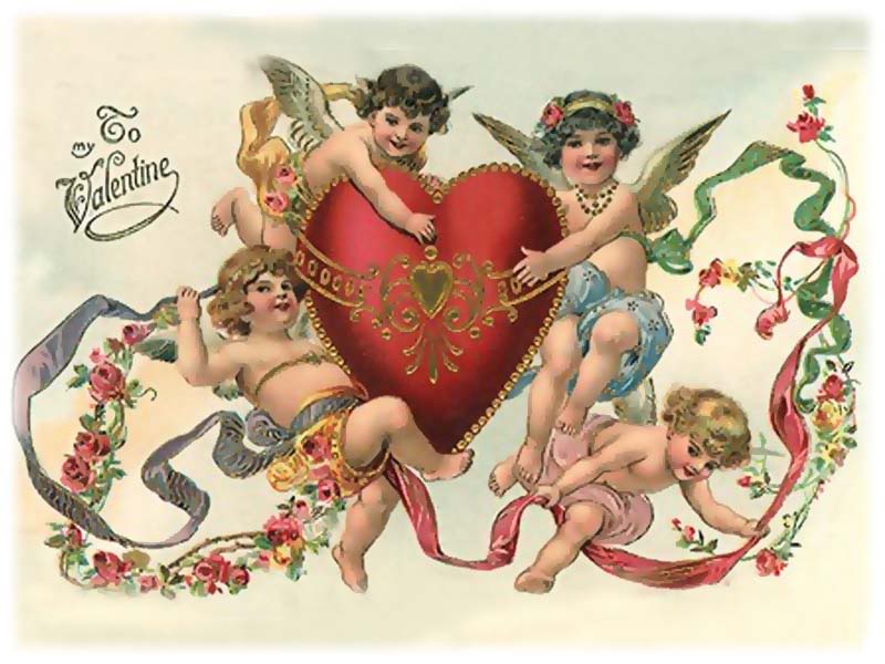 valentine luôn gắn liền với đôi cánh thiên thần thể giện sự cao quý, bay bổng trong tình yêu