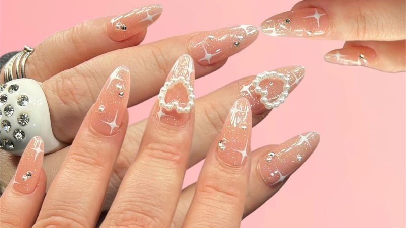 Vẽ móng tay nail hoa cúc của G Dragon - Học nails cho người mới bắt đầu |  Vẽ nails hoa cúc là trang trí thường gặp khi làm nails. Tăng thêm