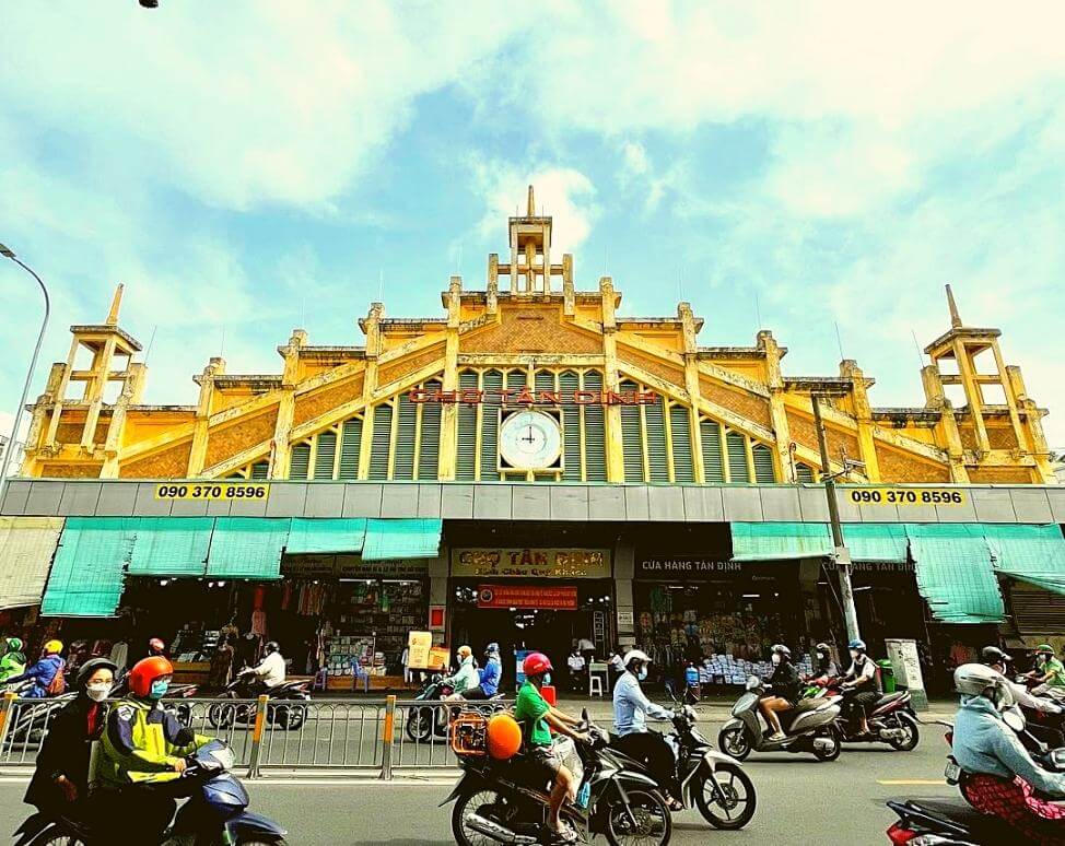 Chùm ảnh: Chợ Tân Định - khu chợ một thế kỷ của Sài Gòn - Redsvn.net