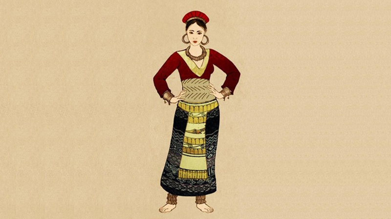 trang phục phụ nữ Việt Nam Thời Hùng Vương (năm 2000 TCN - 200 SCN)