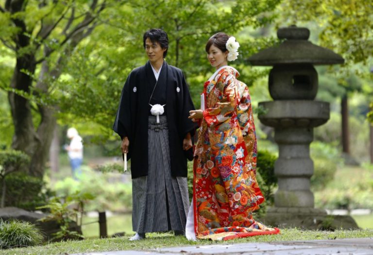 trang phục cưới Nhật Bản