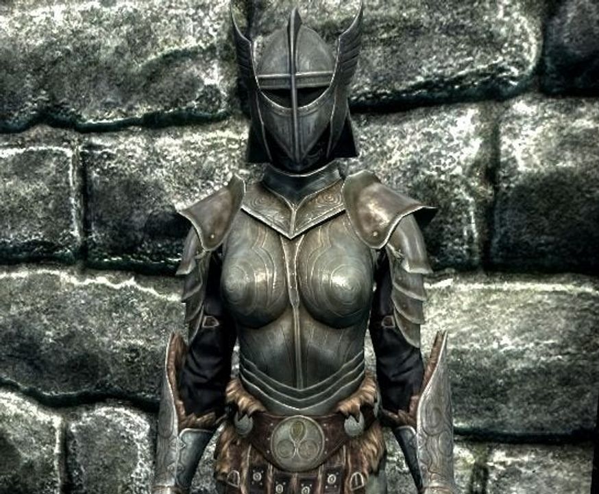 Một kiểu giáp ngực cho nhân vật nữ trong game The Elder Scrolls V: Skyrim.