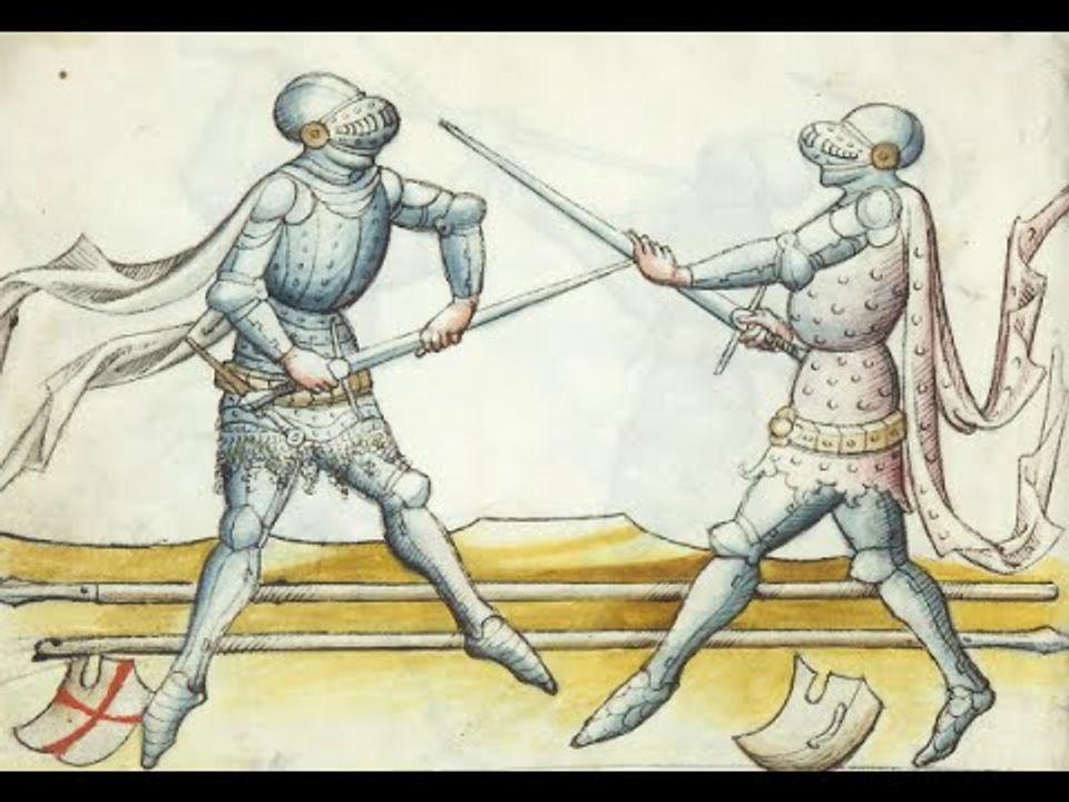 Half-swording: đâm vào lòng bàn tay đối phương!