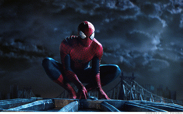 Toàn bộ cơ thể Spider-Man, đặc biệt là tay và chân của cậu có khả năng bám dính cao