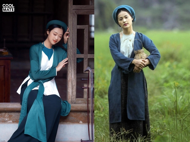 Áo tứ thân là trang phục truуền thống và cũng là biểu tượng văn hóa của người con gái ở miền Bắc
