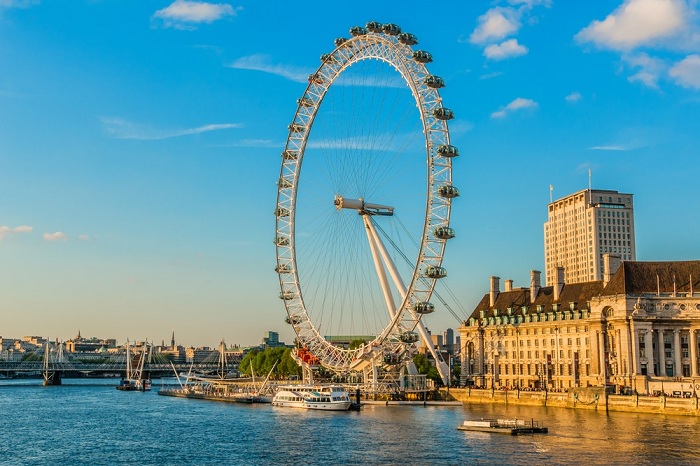 London Eye - Vòng xoay thiên niên kỷ, niềm tự hào của người dân Anh quốc.