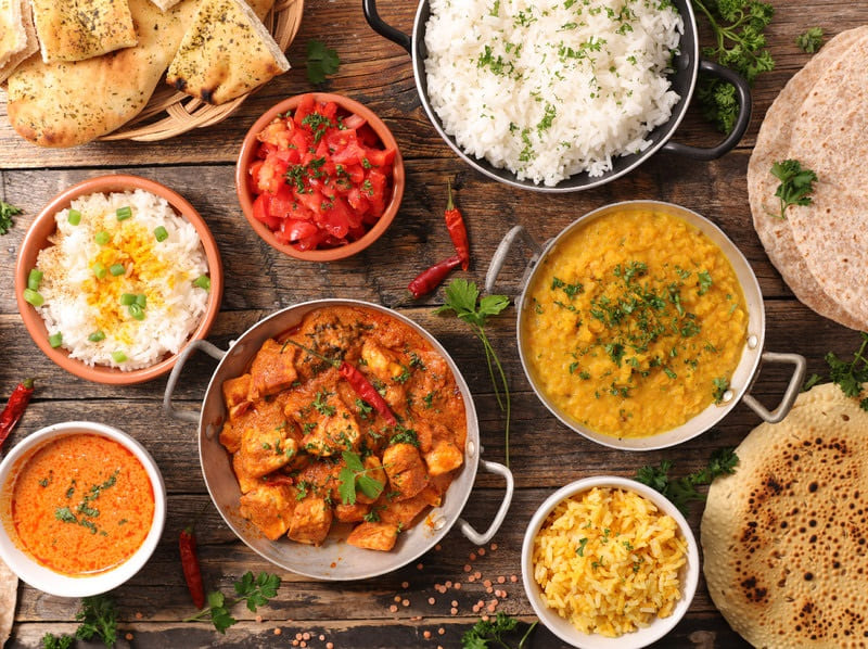 Ẩm thực Ấn Độ liên tục được đưa vào danh sách ẩm thực trên toàn thế giới