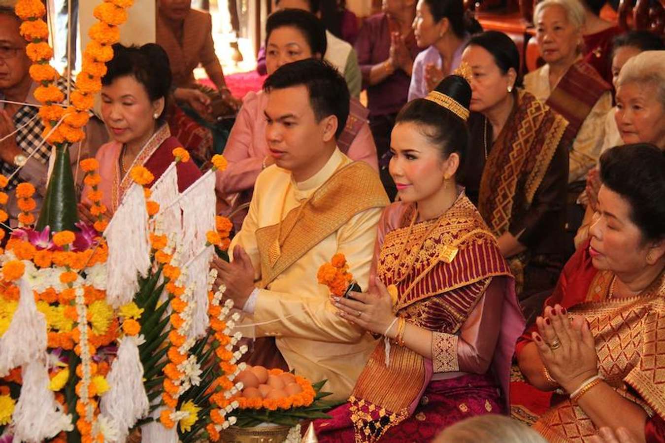 Hình ảnh một đám cưới tại Lào