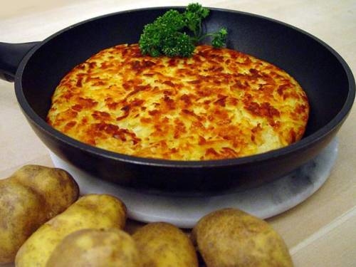 Rösti – Bánh khoai tây bào chiên