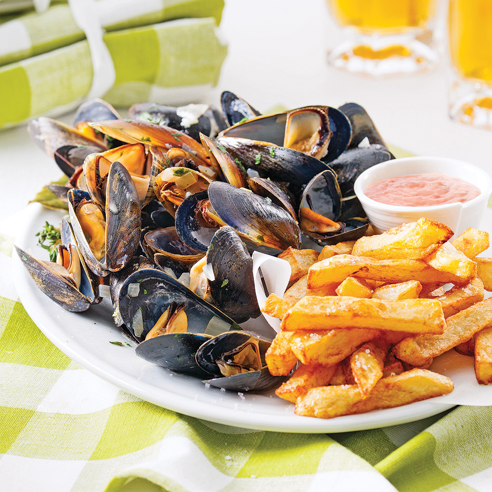 Mosselen met frietjes / Moules Frites