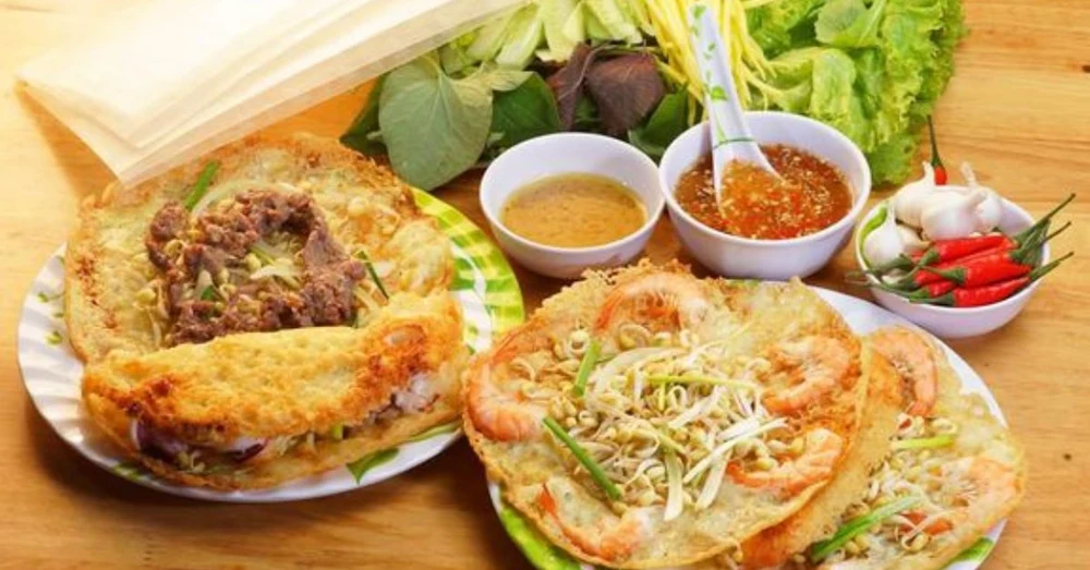 Bánh Xèo Tôm Nhảy Bình Định