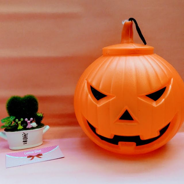 Trang trí bí ngô mùa thu, Không khí hoạt hình Trang trí Halloween, Bộ bí ngô  dự tiệc Nhựa bí ngô Prop | Shopee Việt Nam