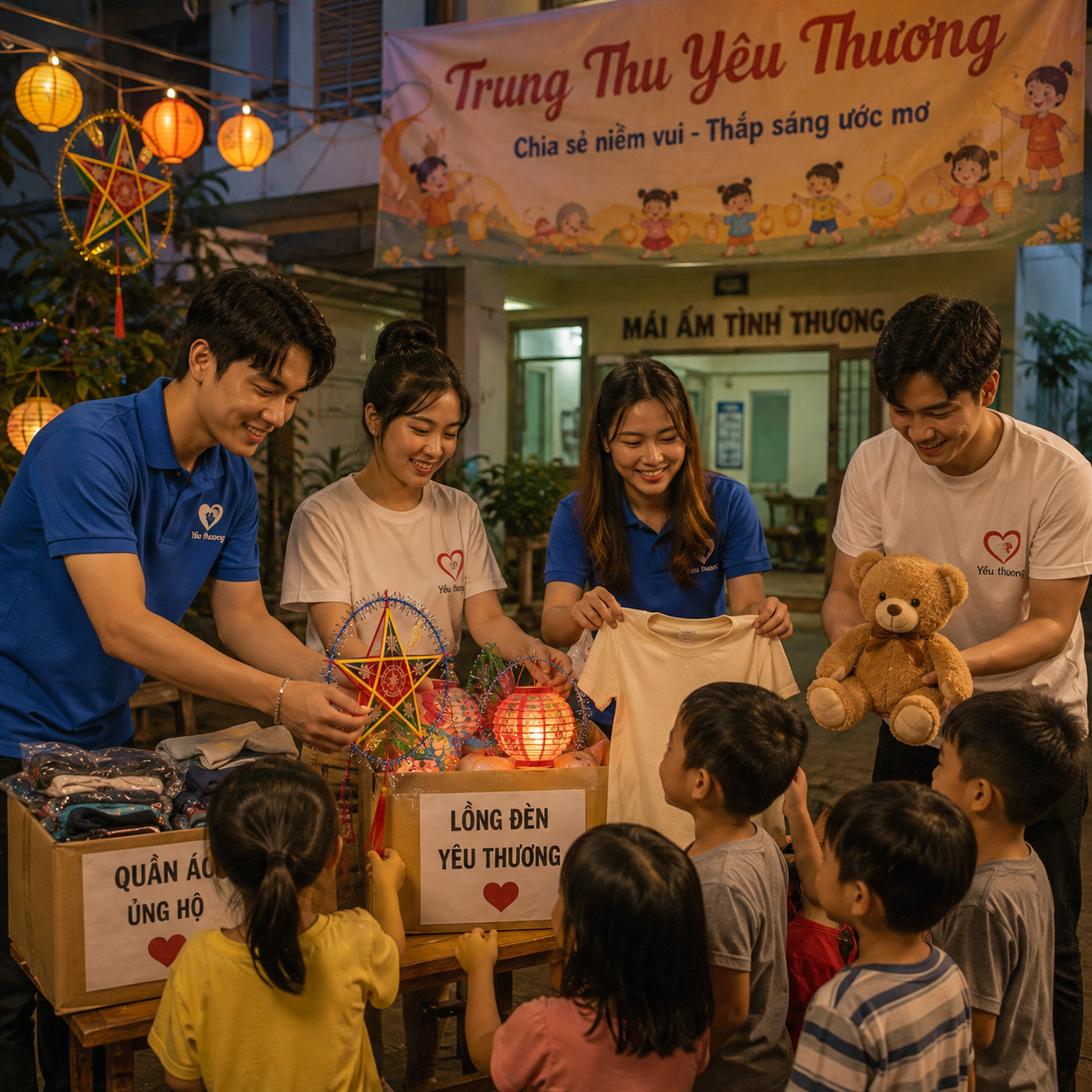 Hoạt động từ thiện tặng quà trung thu 2026 cho trẻ em