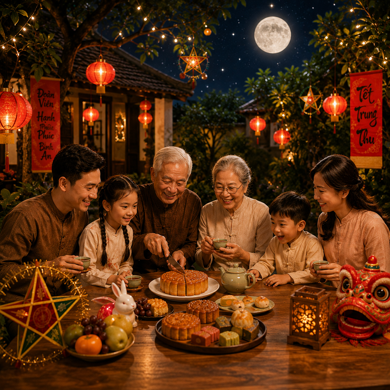 Ý nghĩa tết trung thu đoàn viên gia đình