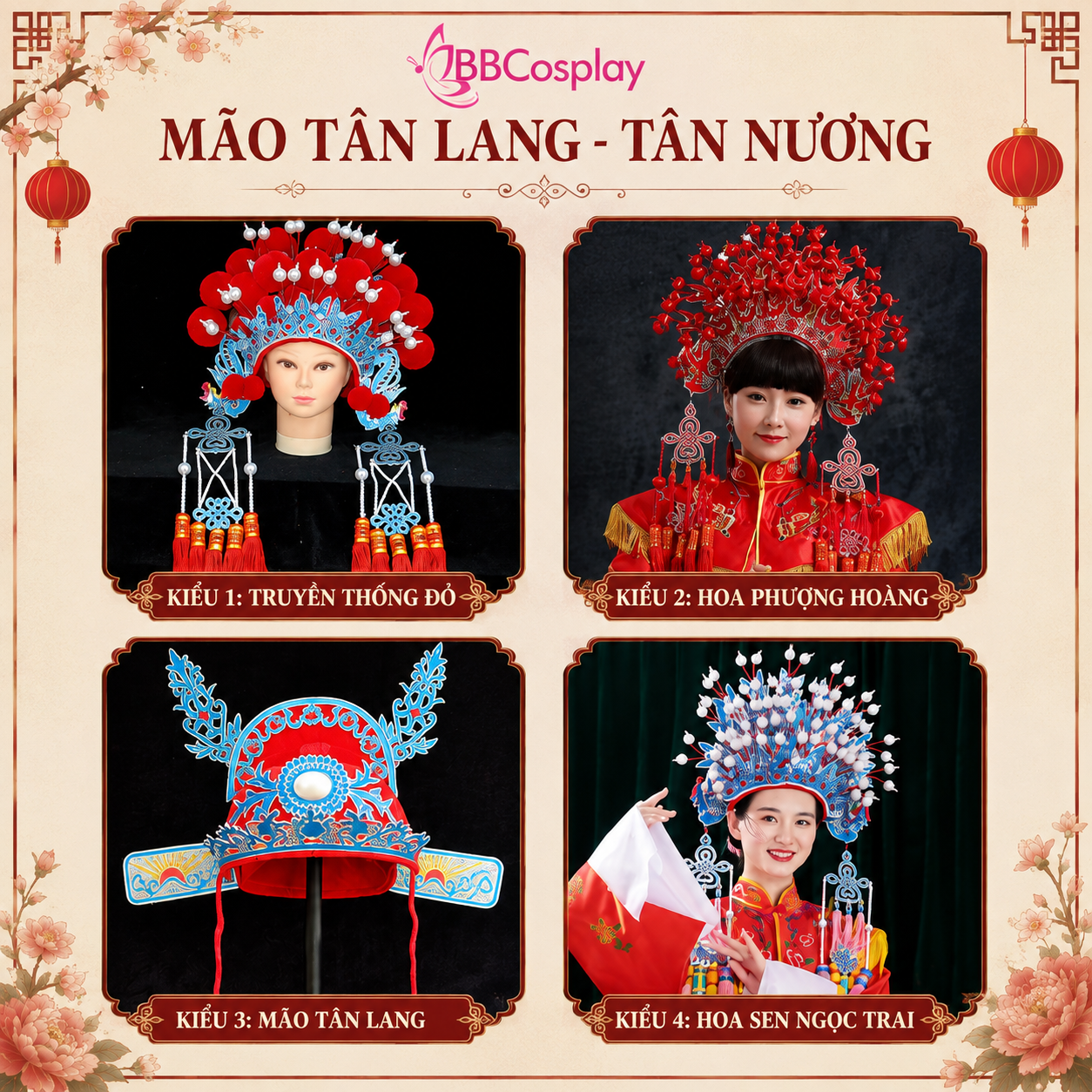 Dịch vụ cho thuê Mão Tân Lang - Tân Nương
