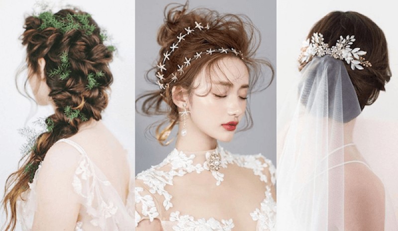 Bạn hãy lựa chọn những kiểu tóc cho cô dâu bồng bềnh