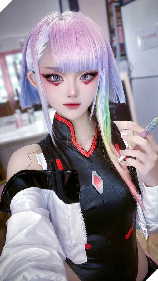Fan Ph t S t V i Lo t nh Cosplay Lucy Cyberpunk Edgerunners C c Xinh