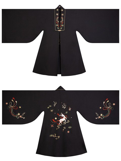Mẫu may Hanfu (1) - Sơ trang phục cắt & tạo hình Pifeng