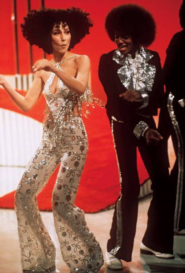 Thời trang disco là một dấu ấn đặc sắc những năm 70.
