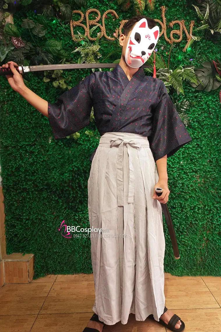 Hakama Samurai Nhật Bản 