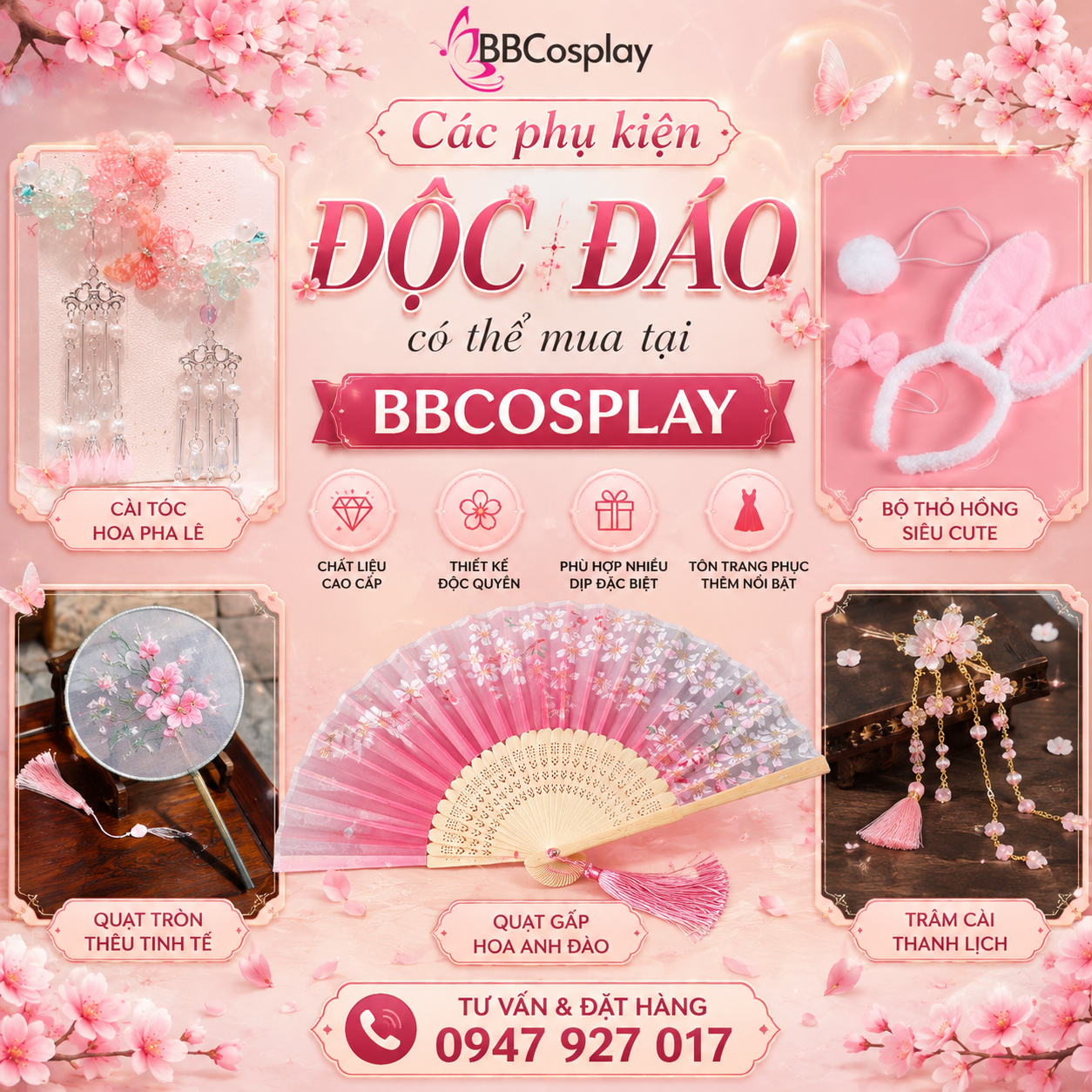 Phụ kiện có bán tại BBCOSPLAY