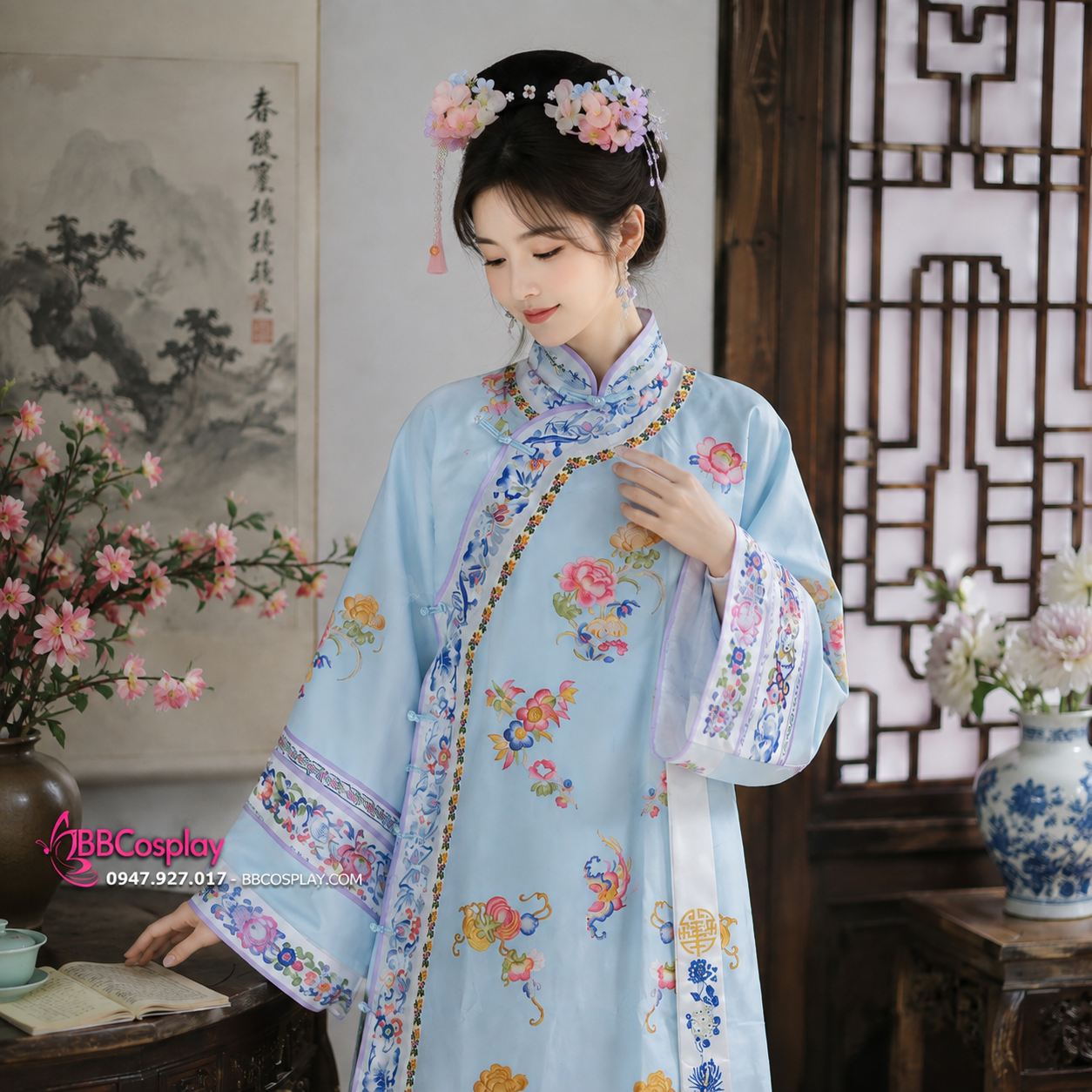 Trang phục phi tần thanh triều chuẩn style Diên Hi Công Lược