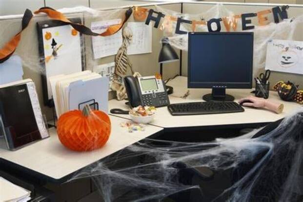Trang trí Halloween tại văn phòng (Nguồn: Internet)
