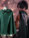 Áo Choàng Attack On Titan Vải 2 Lớp Mặc Mát