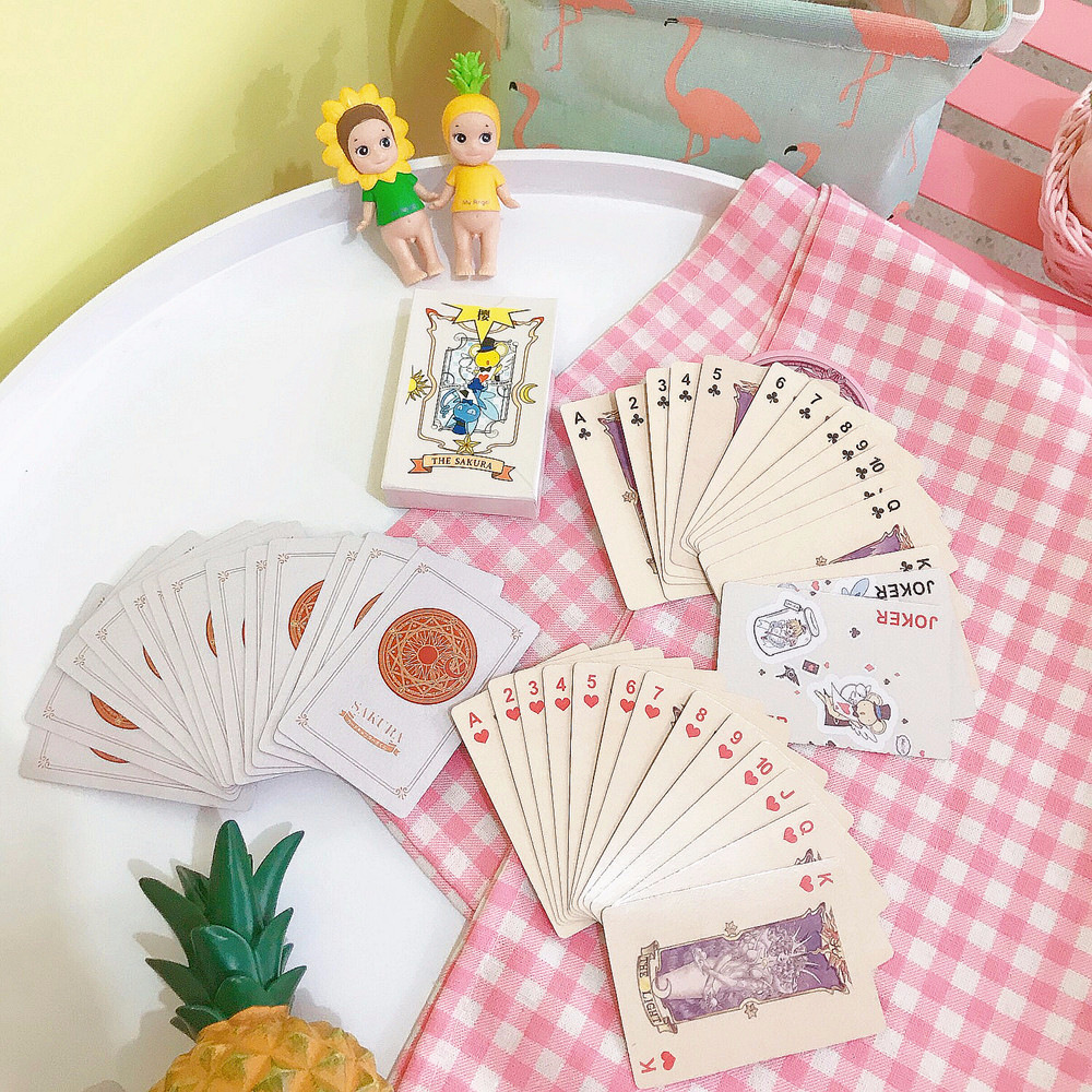 Bộ Bài Clow Siêu Nhí 55 Lá Vừa Lòng Bàn Tay