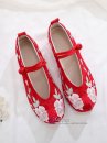 Giày Thêu Hán Phục Đế 4cm Size 38