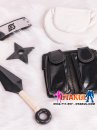Combo Vũ Khí Ninja Cosplay Naruto Trắng