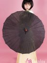 Dù Vải Đen - Dù Đen Trơn Cán Tre