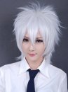 Tóc Giả Trắng Ngắn Cho Nam