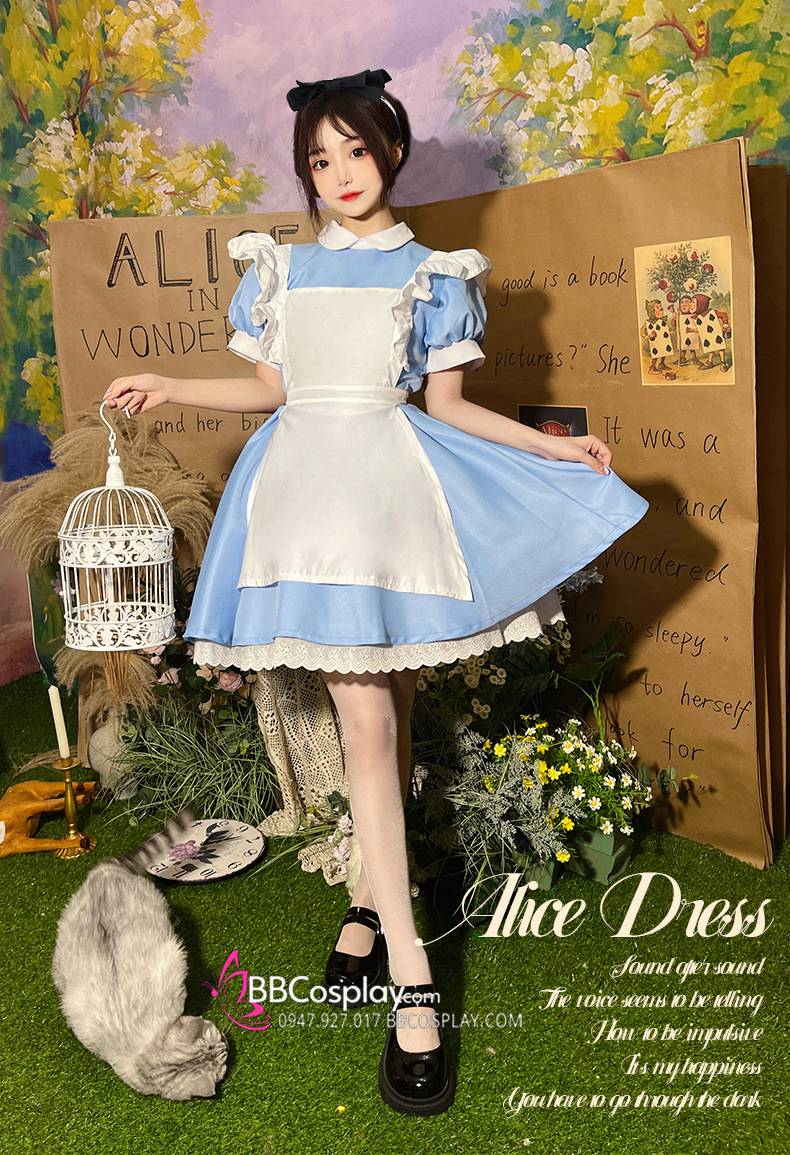 Trang Phục Alice Ở Xứ Sở Thần Tiên - Alice In Wonderland