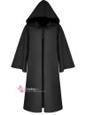 Áo Choàng Đen Có Tay Kèm Nón Dáng Dài 170Cm