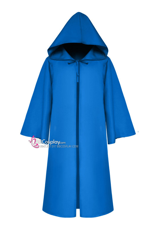 Áo Choàng Star Wars Xanh Biển Có Nón