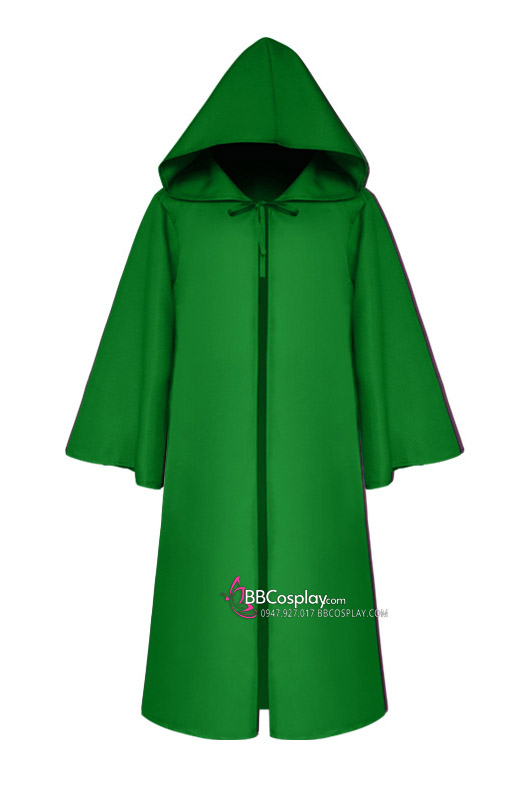 Áo Choàng Star Wars Xanh Lá Áo Choàng Có Nón