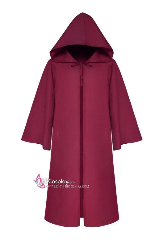 Áo Choàng Đỏ Đô Có Nón Nè